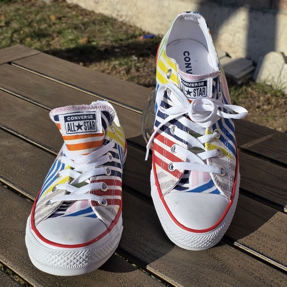 Converse colorful Striped Sneakers - Picture 5 of 8